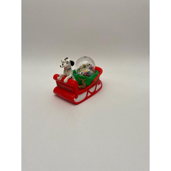 Disney 101 Dalmatians Snow Globe Ornament McDonald's Happy Meal Collectible Toy - Picture 1 of 9